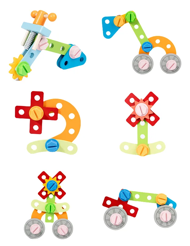 Top Bright Multi-Functional Wooden Tool Box Toy Toy for Kids Unisex 24pcs Moq Car Type — wooden vehicles, tracks & ramps wholesale