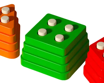 Color Recognition Stacker S Sorter Wooden Puzzles for Toddlers and Kids Unisex Learning Gift view 5