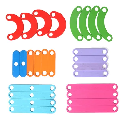 Alphanumeric Puzzle Wooden Children's Toy Creative Geometric Shapes DIY Toy for Game Made — wooden puzzles & tangrams wholesale