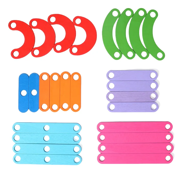 Alphanumeric Puzzle Wooden Children's Toy Creative Geometric Shapes DIY Toy for Game Made — wooden puzzles & tangrams wholesale