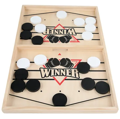 Unisex Fast Sling Puck Game Family Tabletop Slingshot Sport Winner Board Desktop Battle Ice — wooden board games & logic wholesale