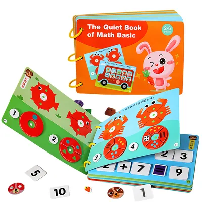 Factory Custom Educational Activity Book for 2-4 Years Old Kids Busy Quiet Baby Toy Unisex view 2