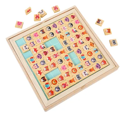 Hot Sales Unisex Indoor Mini Wooden Puzzle Flying Chess Set Family Game Board for Age Range 5 — wooden puzzles & tangrams wholesale