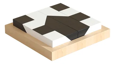 Children's Puzzle Hidden Block Puzzles Wooden Toys Logical Thinking Training Spatial Thinking — wooden building blocks & construction wholesale