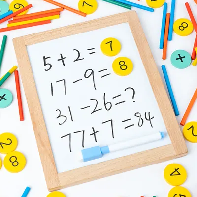 Classic Wooden Digital Thinking Math Drawing Board Early Education Kids Learning Paint Toy — wooden math & teaching aids wholesale