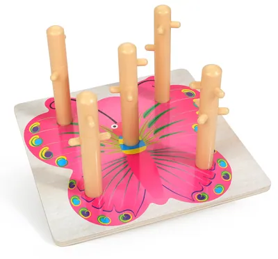 Unisex Geometric Wooden Shape Block Set Educational Sorting & Stacking Toys Stacker Toy view 2