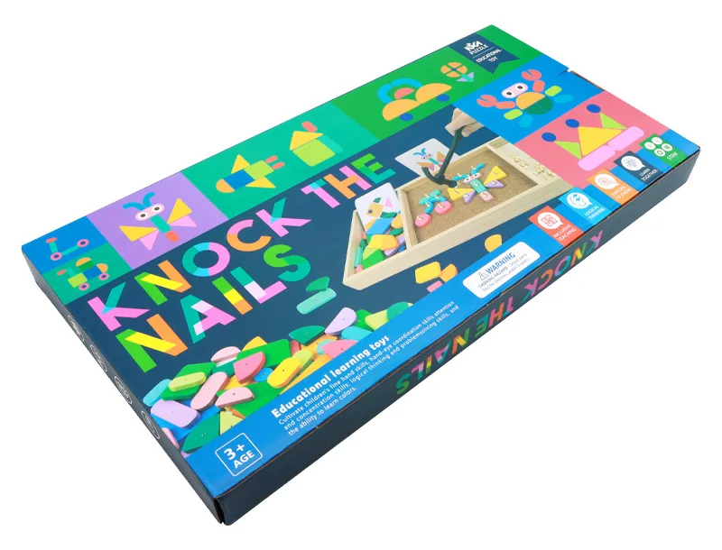 Montessori DingTalk Table Hammer Teaching Aids Children's Hand-Eye Coordination Brain Toys 2 4 — wooden montessori & early learning wholesale