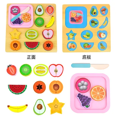 Classic Early Educational Simulation Wood Set Toddlers Unisex Kids Pretend Play Cooking Toys — wooden pretend play & role play wholesale