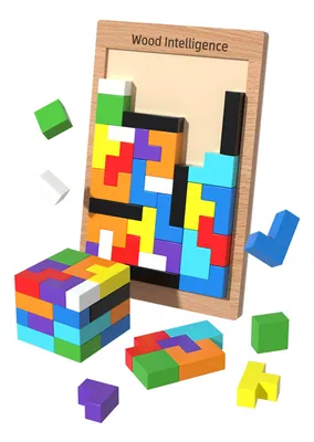 Factory Toy Wooden Brain Blocks Puzzle For Children — wooden puzzles & tangrams wholesale