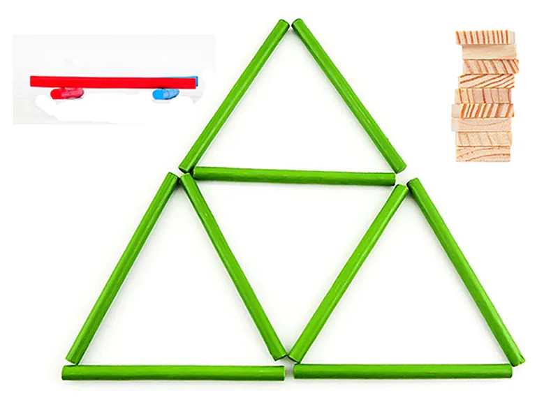 Wooden Toy for Kids Early Learning Number Math Calculate Game Unisex Puzzle for 2-4 Years — wooden math & teaching aids wholesale