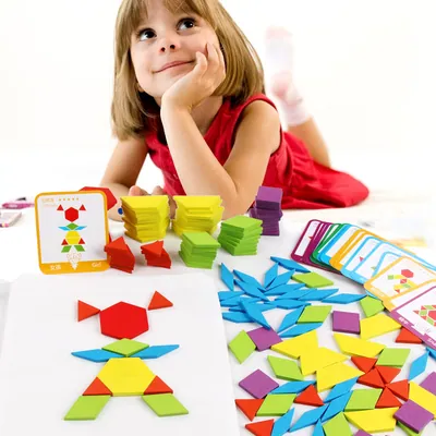 Montessori Wooden 155pcs Jigsaw Puzzle Toys Puzzle Games DIY Early Toys Kids Wooden Puzzle Toys view 2
