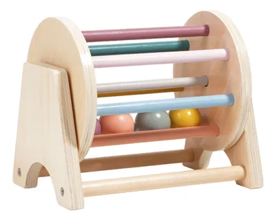 Desk Scrolling Drum Wooden Music Instruments Toy Kids Montessori Toys Preschool Early Learning — wooden montessori & early learning wholesale