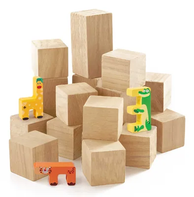 Unisex Wooden ABC Blocks Montessori Balance Game & Educational Learning Toy Alphabet Stacking view 2