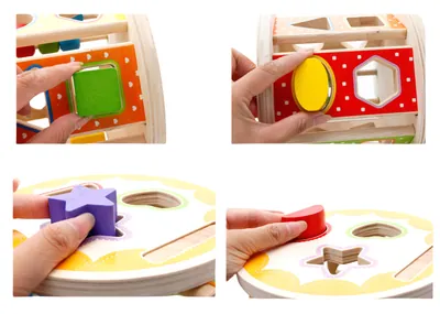 Guangzhou Montessori Sensory Toy Set for Kids Unisex Wooden Toys & Sand for 2-4 & 5-7 Years view 5