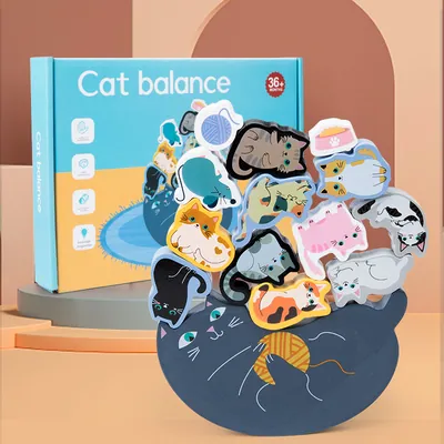 Stacking Animal Balance Blocks Wooden Stacking Blocks for Hands-on Skills — wooden building blocks & construction wholesale