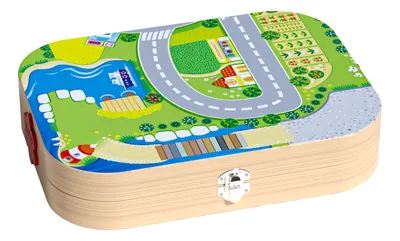 Educational Construction Toys Wooden Electric Magnetic Train Track City Block Game For Kids — wooden building blocks & construction wholesale