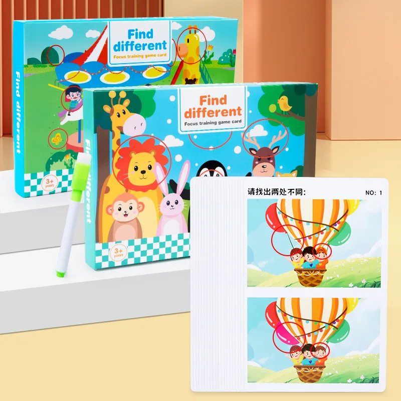 Unisex Multi-Functional Wooden Puzzle Game Board Variety Pattern Find Games Pre-School Age — wooden puzzles & tangrams wholesale