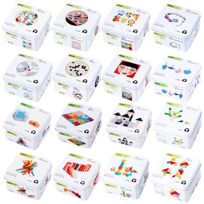Montessori Children's Early Education Wooden Travel Puzzle Toy Rainbow Tower Building Block — wooden building blocks & construction wholesale