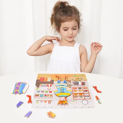 Play House Toys Children Fine Skills Training Rope Change Game view 2