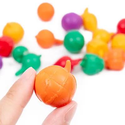 Unisex Montessori Wooden Toy for Preschool Learning Fruit and Vegetable Recognition Sorting view 2