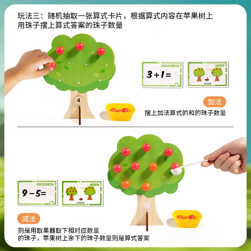 Custom Designed Educational Talking Flashcards English Study Tool for Kids and Toddlers Made — wooden pretend play & role play wholesale