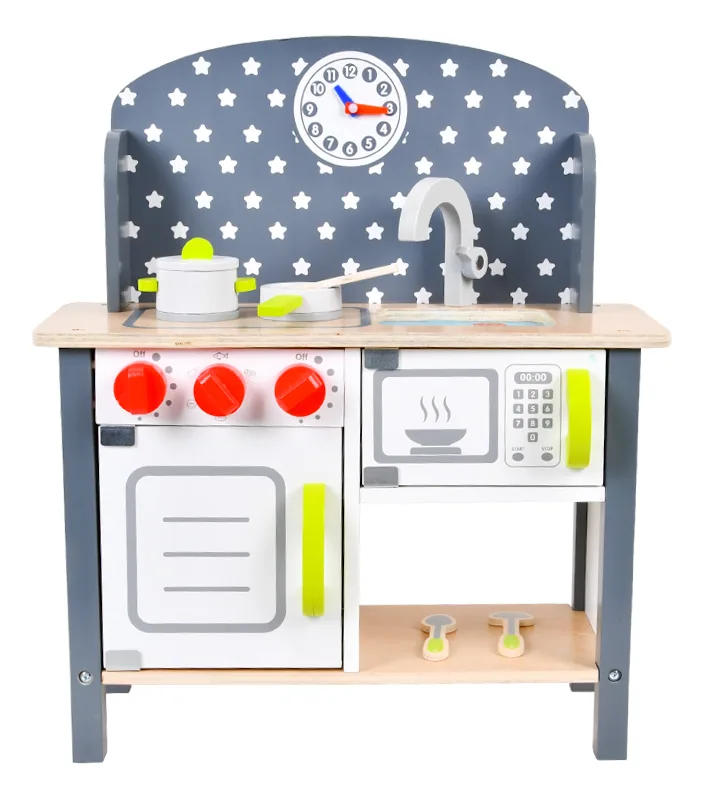 Factory Manufacture Various Cooking Play Toy Role Playing Mini Wooden Play Kitchen For Toddler — wooden pretend play & role play wholesale