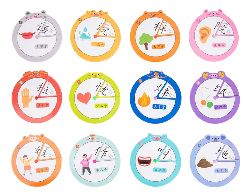 Montessori Toy Paper Zodiac Literacy Turntable — wooden montessori & early learning wholesale