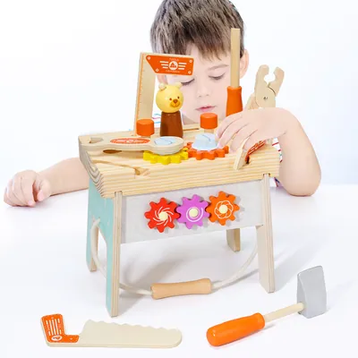 Love Very Baby Sensory Montessori Silicone Toy Wooden Sorting And Stacking view 2