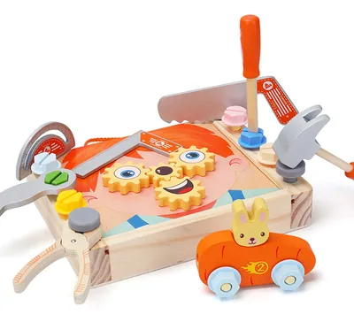 Wooden Kids Kitchen Set Toy Preschool Barber Makeup Hair Cutting Pretend Play Educational — wooden pretend play & role play wholesale
