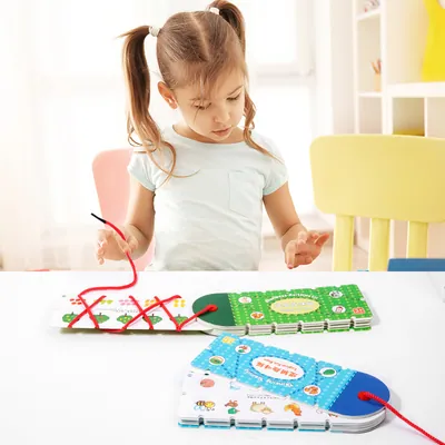 Quiet Book Erasable Paper Card Set Hand Painted Alphabet Number Educational Learning Toys 2 4 — wooden math & teaching aids wholesale