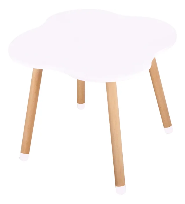 Unisex Indoor Home Learning Table with Chair Combination Children's Wooden Simulation Peanut — wooden montessori & early learning wholesale