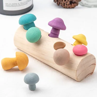 Montessori Car Toys Wooden Bus Toys for Babies Toddlers Unisex Early Learning Toys Preschool view 2