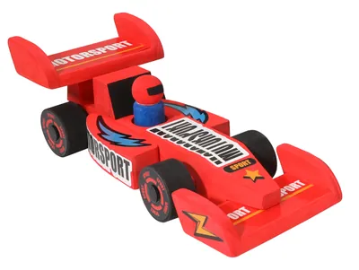 Fun Graffiti Racing Children's Early Educational DIY Painting Car Toy Wooden Assembled Cars — wooden vehicles, tracks & ramps wholesale