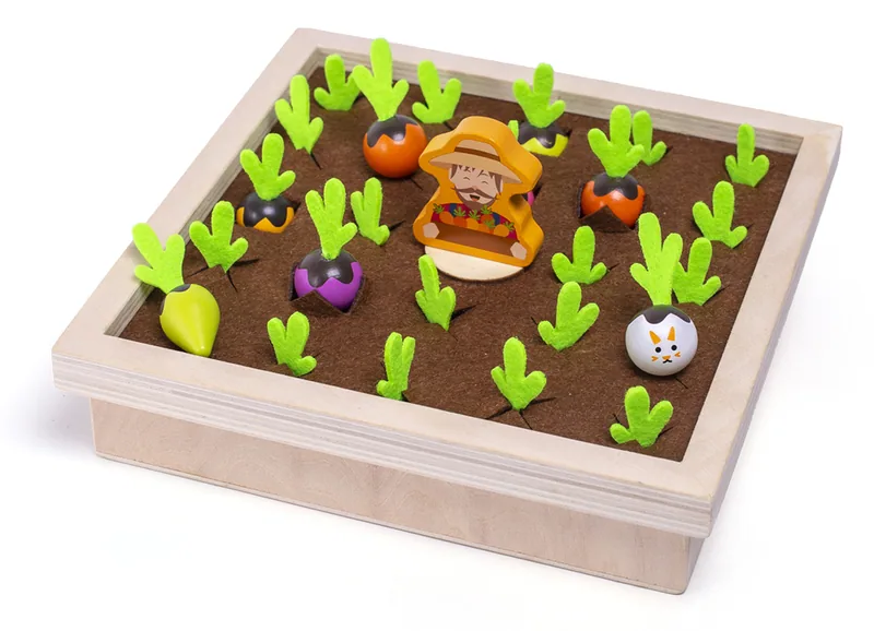 Unisex Children's Montessori Wooden Vegetable Memory Game Set for 2-4 5-7 Years Old Featuring — wooden pretend play & role play wholesale