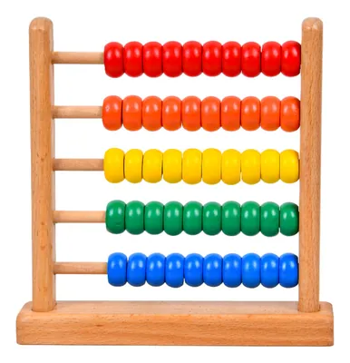 Montessori Toy Mini Wooden Abacus Children Early Math Learning Toy Numbers Counting — wooden math & teaching aids wholesale