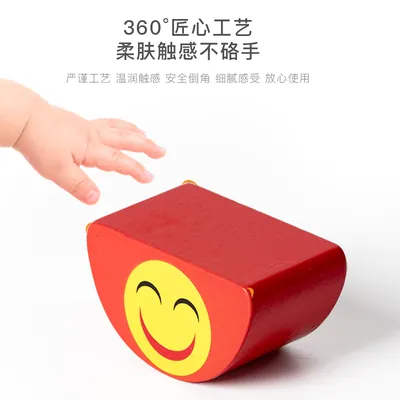 Montessori Wooden Activity Cubes Geometric Sorter Toys Blocks Sorting Box Toys Classification — wooden math & teaching aids wholesale