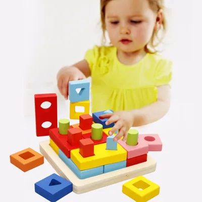 Kids Children 3d Handmade Wooden Toy Adult Intellectual Wooden Puzzles For Kids view 5