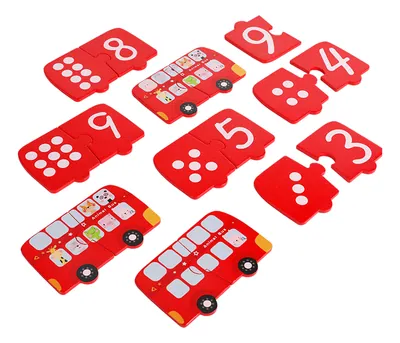 Jigsaw Number Animal Early Educational Math Toys Logical Thinking Digital Hand Grasp Matching — wooden puzzles & tangrams wholesale