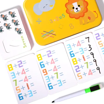 Wooden Blocks Montessori Educational Calculation Math Toys Mathematics Counting Stick Blocks — wooden math & teaching aids wholesale