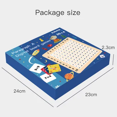 Wooden Math Learning Board Toy 200-999 Pieces Preschool Counting Game & Multiplication Board — wooden math & teaching aids wholesale