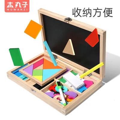 Children Counting Math Learning Sticks Wooden Educational Montessori Drawing Toys For Kids — wooden math & teaching aids wholesale